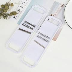 白色塑料擦菜板 大號多功能切菜器 廚房擦菜器 多用切絲器 刨絲器