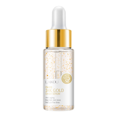 Laiko gold foil snail essence 17ml hydrating and moisturizing skin care product English packaging