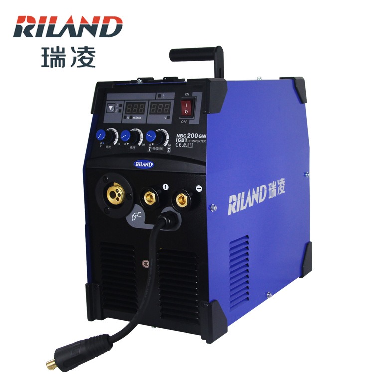 Máquina de soldadura NBC-200/250/300GW de dióxido de carbono, blindada e integrada, 220V, de fábrica Ruiling