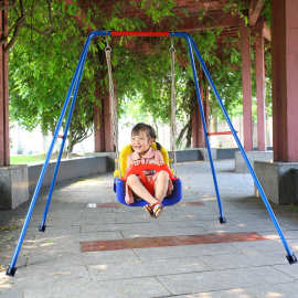 博海 宝宝婴儿秋千架 儿童秋千吊椅荡秋千支架室内户外幼儿园设备