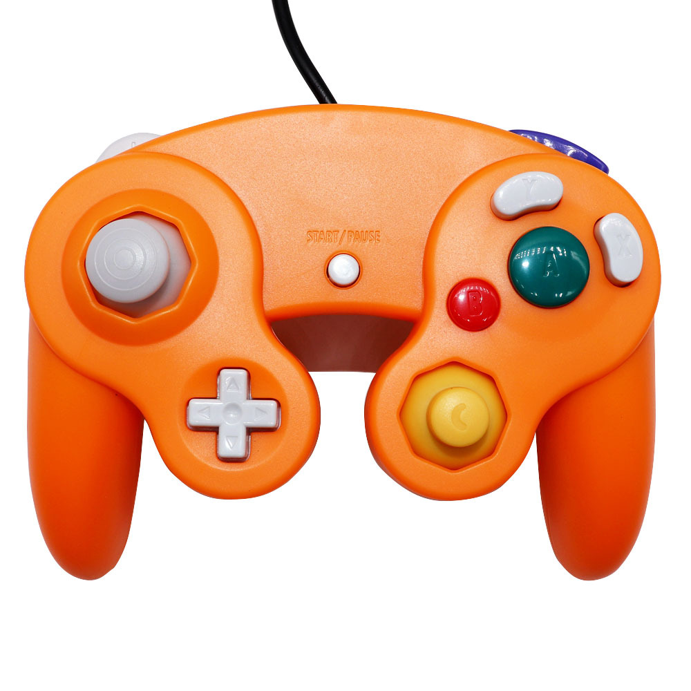 Mango de la máquina NGC punto único tres puntos azul negro plata GameCube juego SZCNY en stock S juego GamePad