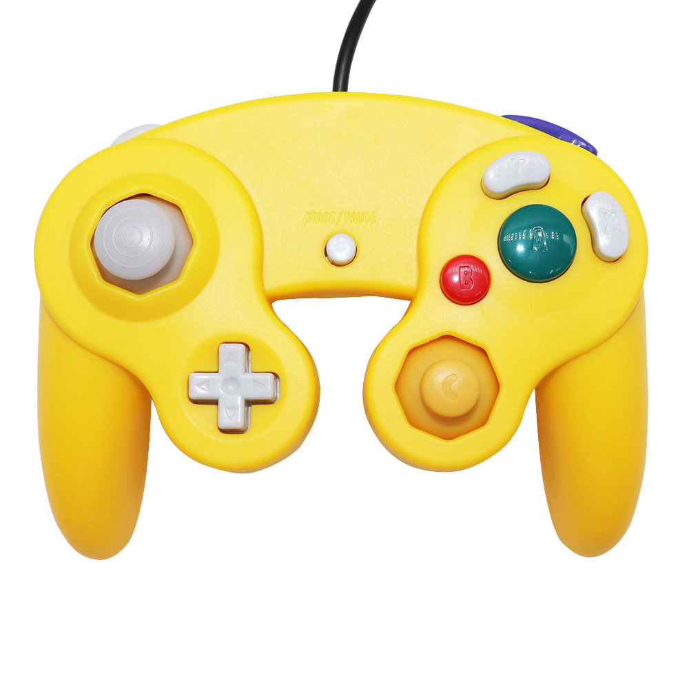 Mango de la máquina NGC punto único tres puntos azul negro plata GameCube juego SZCNY en stock S juego GamePad