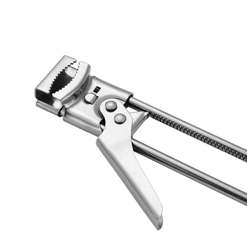 Stainless steel adjustable can opener, creative home hotel bar screw cap, convenient lid opening, simple operation