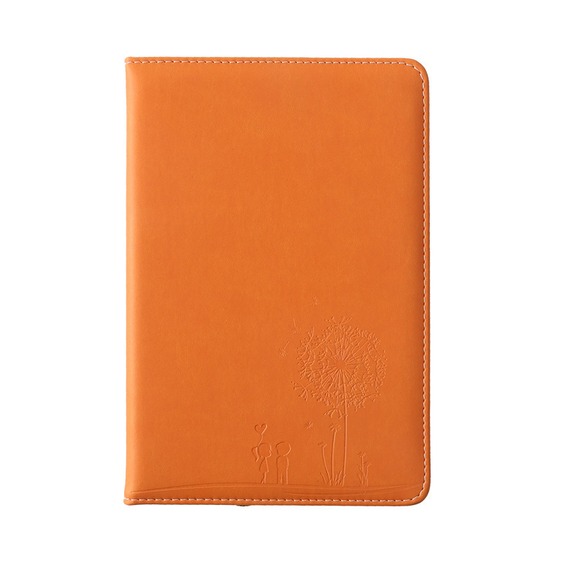 Suministros de oficina cuaderno de cuero en relieve creativo multi-color Bloc de notas estudiante A5 diario cuaderno papelería al por mayor