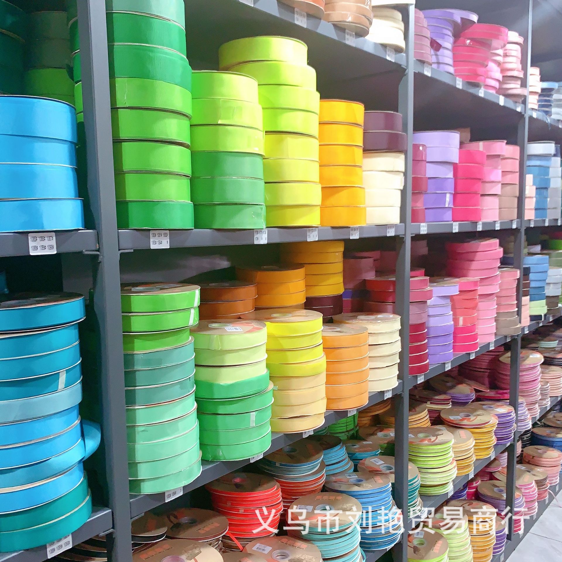 现货供应2.5CM罗纹带织带鼎信 儿童发饰 家纺服饰 婚庆手捧花