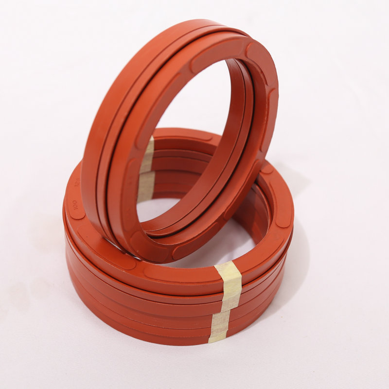 厂家批发液压缸活塞缸活塞杆密封圈油封耐高温氟胶V型组合封