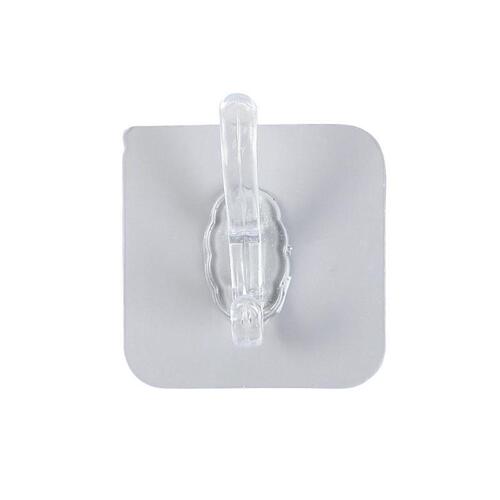 Transparent coat hook, door hook, punch-free function, strong adhesive, traceless hook, bathroom live broadcast, good product