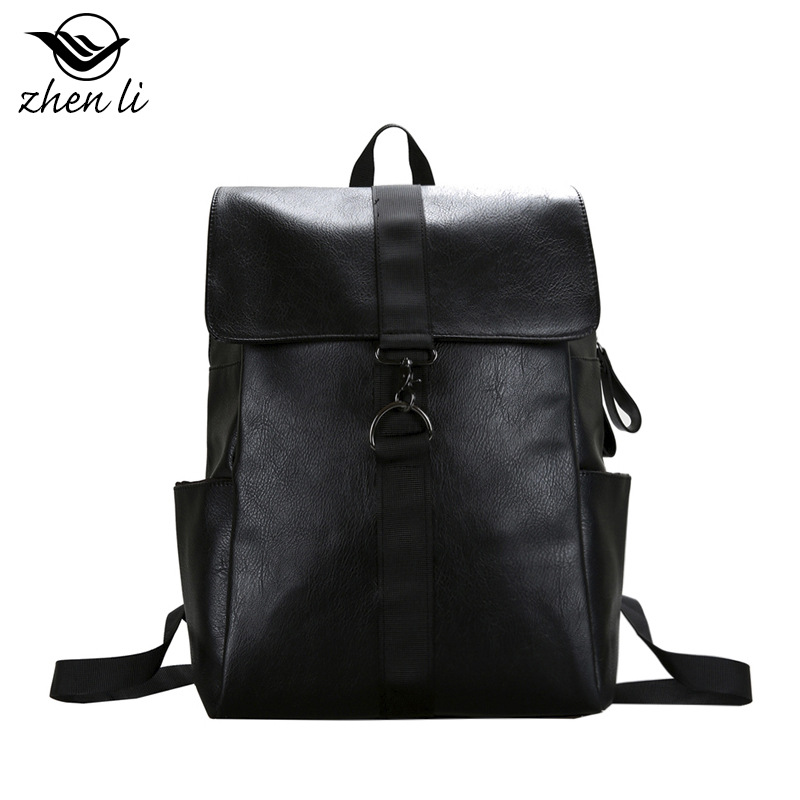 Find a Korean style niche casual backpack with white ditch luggage_voghion.com