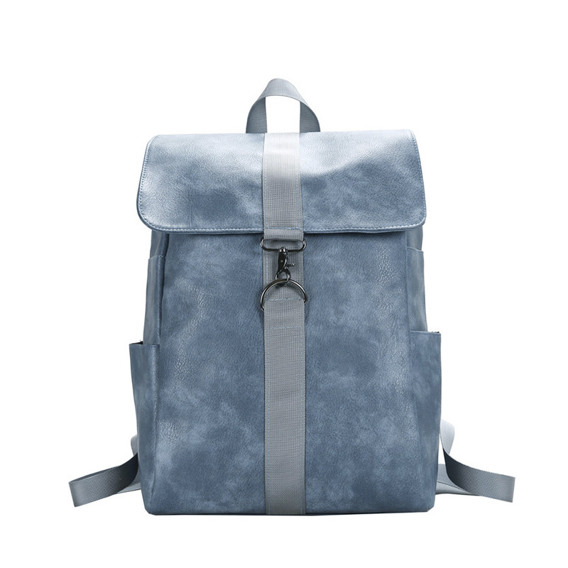 Find a Korean style niche casual backpack with white ditch luggage_voghion.com