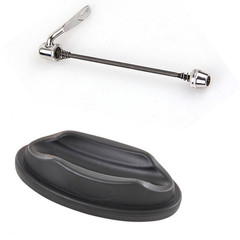 Bicycle mountain bike cycling stand accessories indoor training stand front wheel bracket//cycling stand front wheel pad