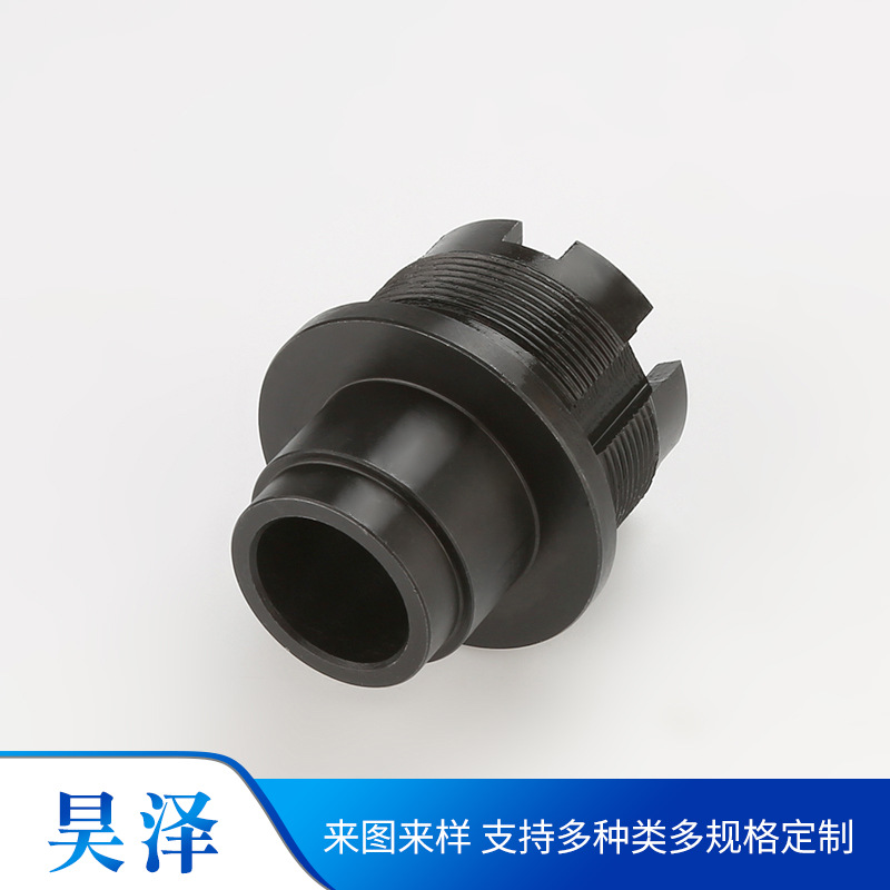 工厂45号钢连接器配件冲压加工 精密机械配件数控车床CNC精加工