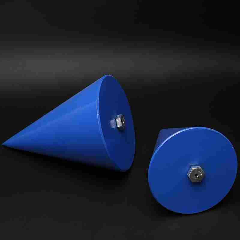 线坠实心吊线锤建筑工具线锤 吊线坠 建筑测量工具 电镀 吊线坨