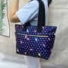 Fashionable one-shoulder bag, shopping bag to go out, waterproof bag for mother and baby, oxford cloth