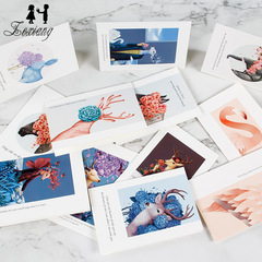 Korean-style Creative Foldable Cards for Mother's Day: Flower Bouquet Message & Greeting Cards, DIY Packaging Materials—Wholesale