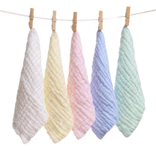 Seersucker, baby towel, type a gauze, 40 pieces of newborn square towel, pure cotton baby gauze, small square towel, saliva towel, baby towel