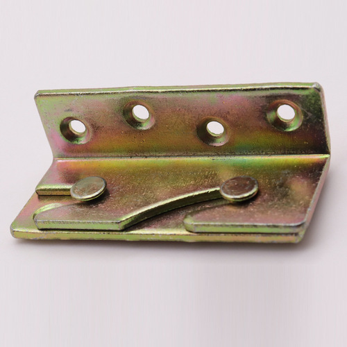 Bed hinge bed latch buckle furniture invisible bed heavy-duty bed hanging connector screw hanging buckle bed hinge bed hinge