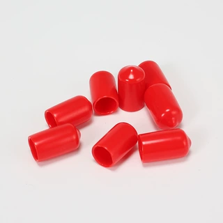 端子防尘帽连接器胶套胶囊塑料帽堵头铁线塑料保护套软胶套新