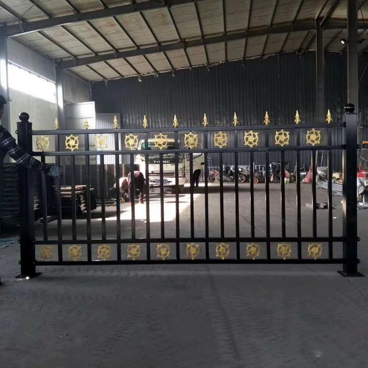 厂家现货锌钢护栏小区厂区庭院围墙护栏学校道路喷塑隔离栏防翻栏