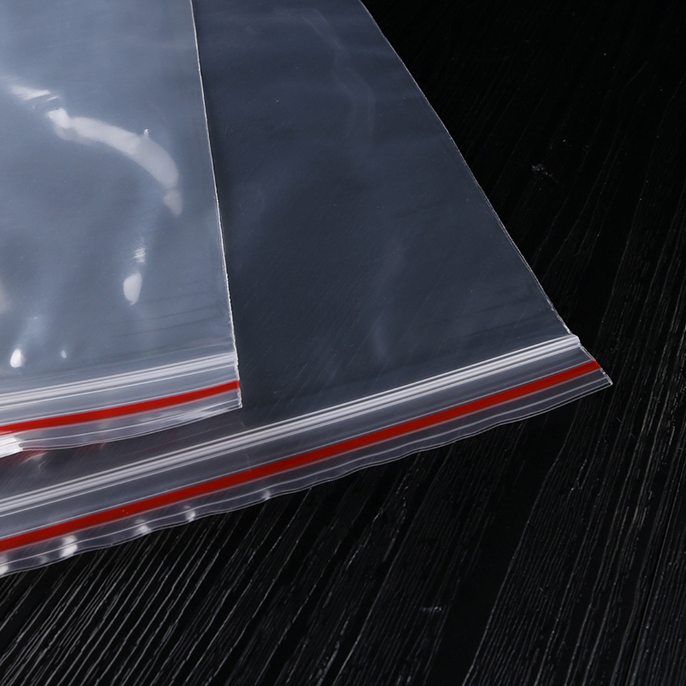 Bolsa ziplock pe bolsa de plástico transparente con sellado bolsa sellada de alimentos bolsa de embalaje ziplock 20 bolsillo sellado de seda al por mayor