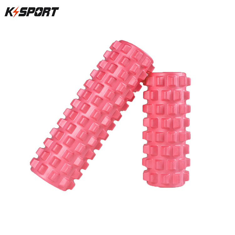 Mace massage foam roller yoga column fitness muscle relaxer fascia Rod roller Langya Rod Hollow Mace massage foam roller yoga column fitness muscle relaxer fascia Rod roller Langya Rod Hollow