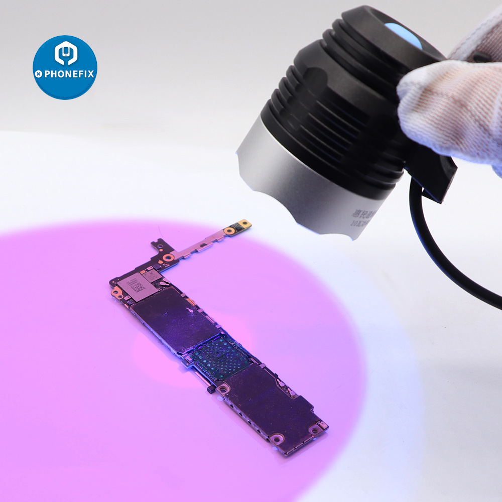 휴대 전화 수리 UV 접착제 경화 빛 LED UV 녹색 오일 보라색 USB 전원 공급 장치 10 초 치료 장비