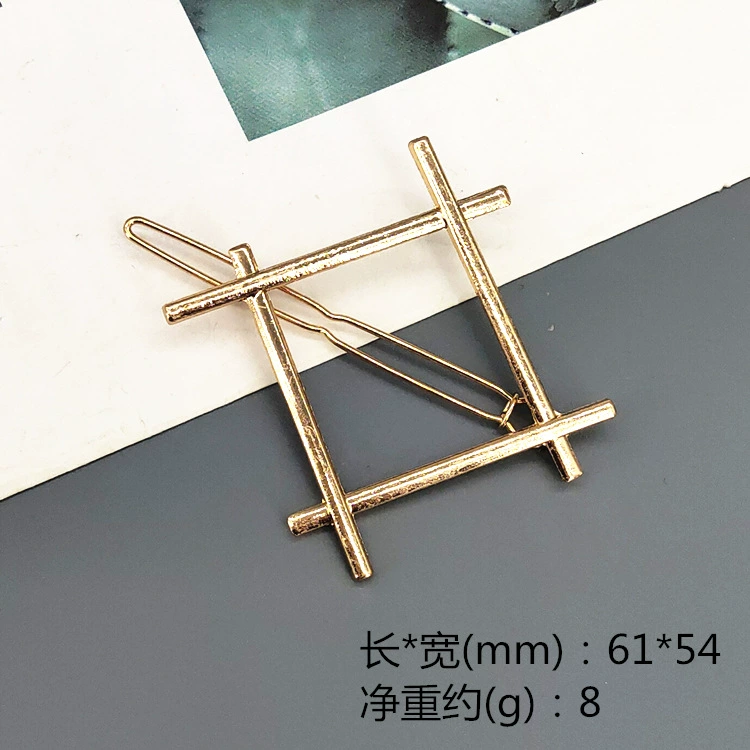 Металлическая зажим для волос, заколка- Crab pin с надписью, аксессуар для волос с бантом, корейский стиль, простой и элегантный дизайн