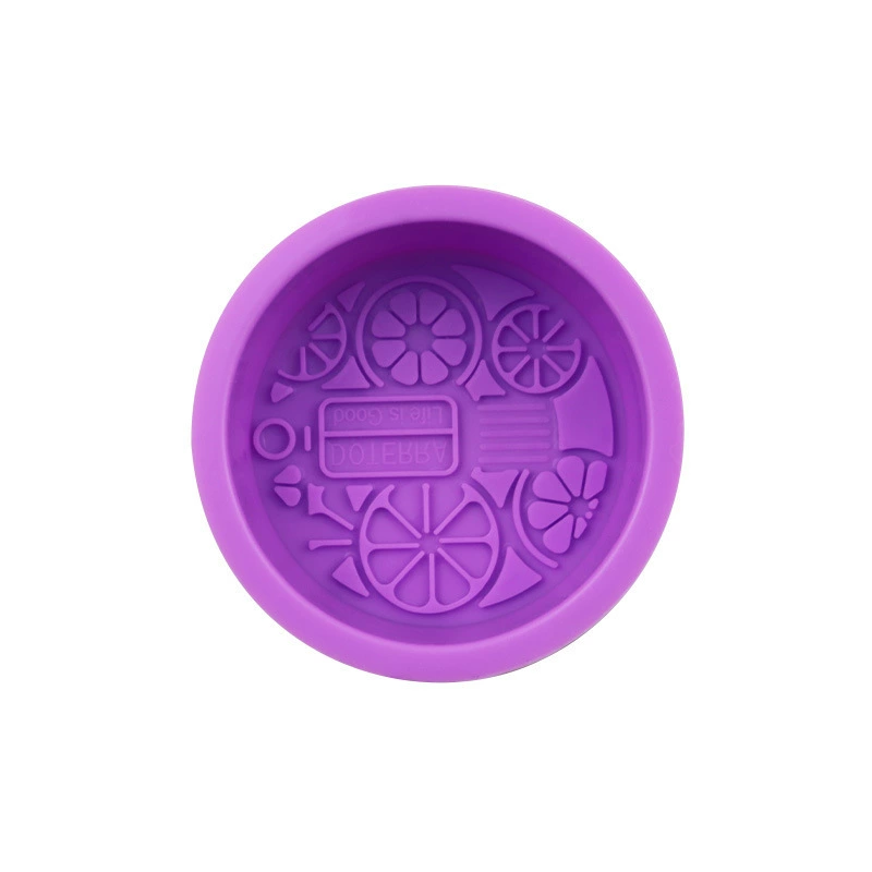 Doterra, round food silicone, silicone handmade soap