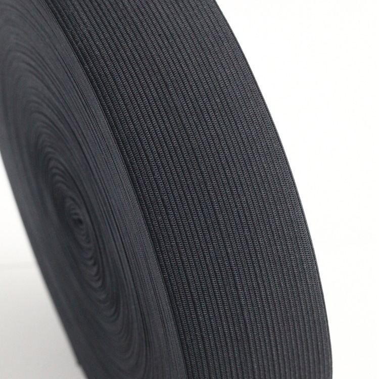 10cm加厚钩编宽松紧带  内裤加宽牛筋 黑白弹力带橡筋厂家批发