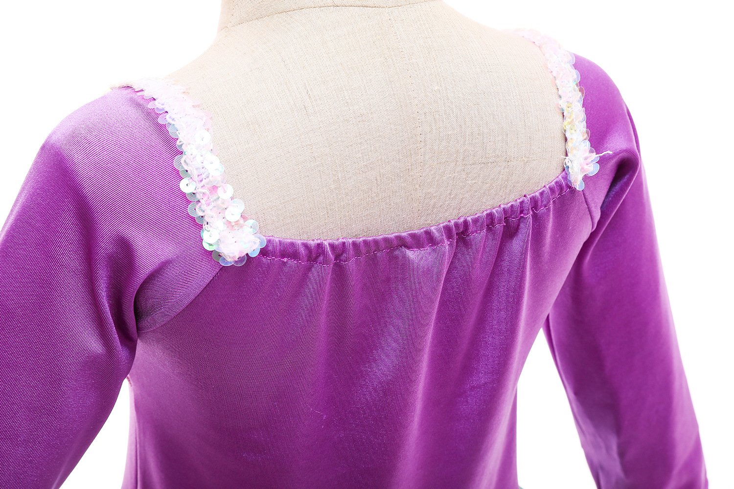 2020 Navidad niños sirena princesa vestido de primavera y verano nuevo bebé cola de pez vestido de bola