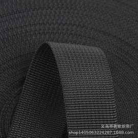 厂家宠物带 仿尼龙织带  黑色普通/加厚美国纹织带 现货齐全
