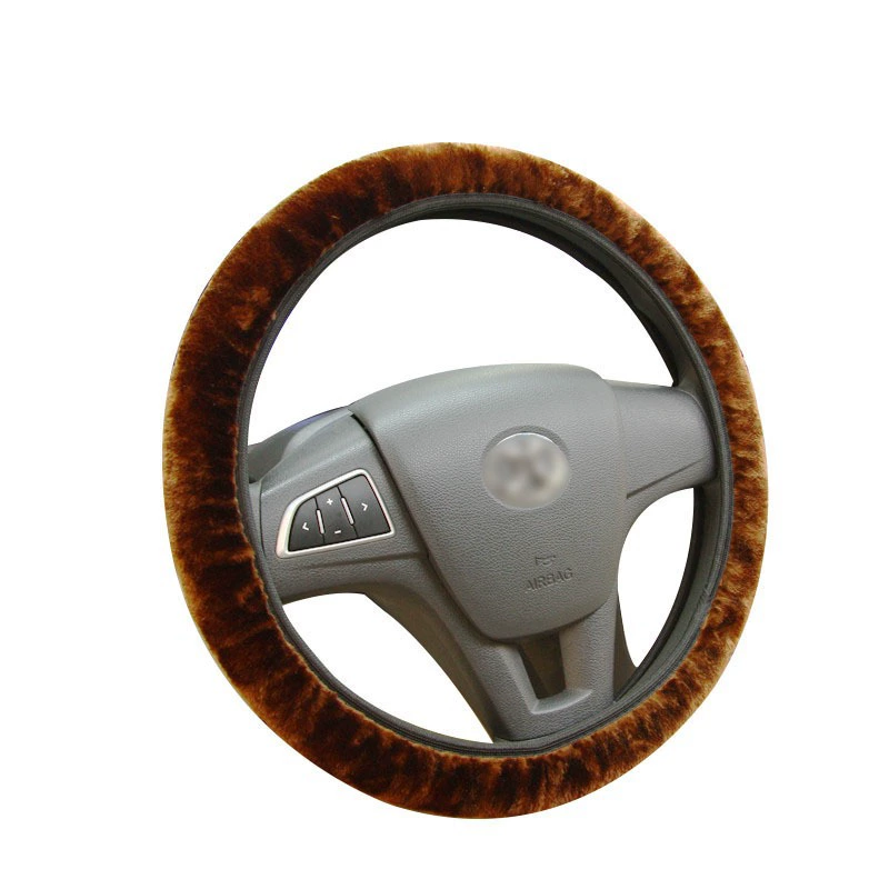 Winter steering wheel, keep warm plush universal handle for men and women