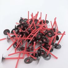 100根装21股红色蜡烛灯芯线 Red candle wick 8CM/9CM/10CM/12CM