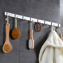 304不锈钢挂钩实心排钩衣钩门后衣帽钩浴室厨房勾子卫生间毛巾钩