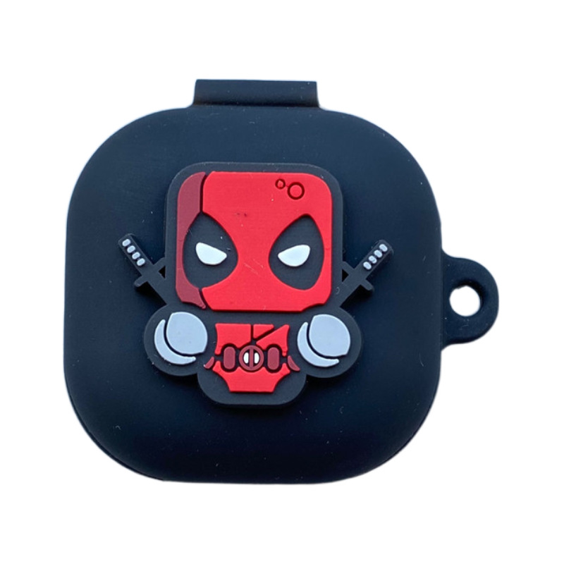 Aplicable a Samsung Galaxy Buds2/live/pro auricular Bluetooth inalámbrico funda protectora dinosaurio silicona suave caso