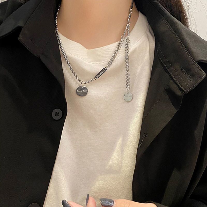 Vintage Necklace For Men Titanium Steel Snake Bone Chain Style_voghion.com