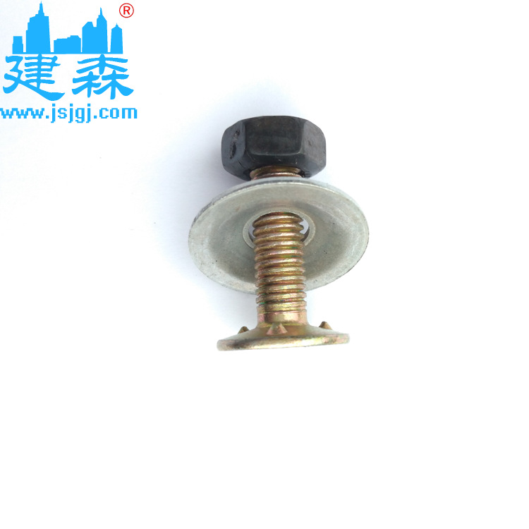 【永年螺丝】厂家直销镀锌畚头螺栓.皮带钉螺栓.异型栓M8*50