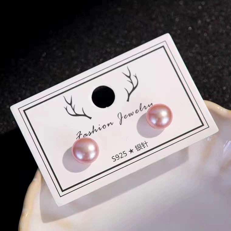 organic серьги из жемчуга, маленькие украшения, образец из серебра 925