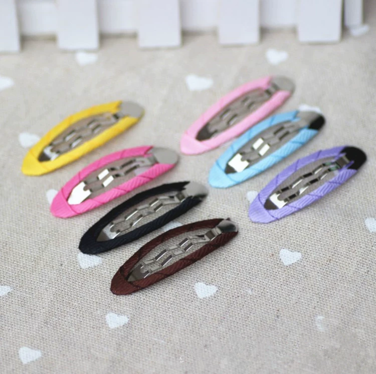 Упакуйте розу с 5 см овальной BB DIY детская бантикhairpin цветочные аксессуары