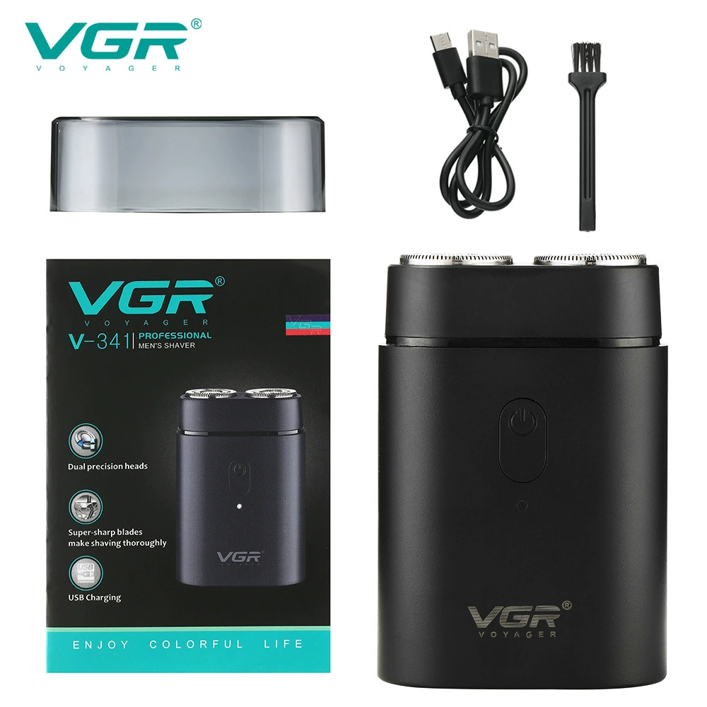 VGR341 электрическая бритва мультифункциональная роторная для бороды, мужской триммер-«беспалый артефакт», перезаряжаемая, новая модель