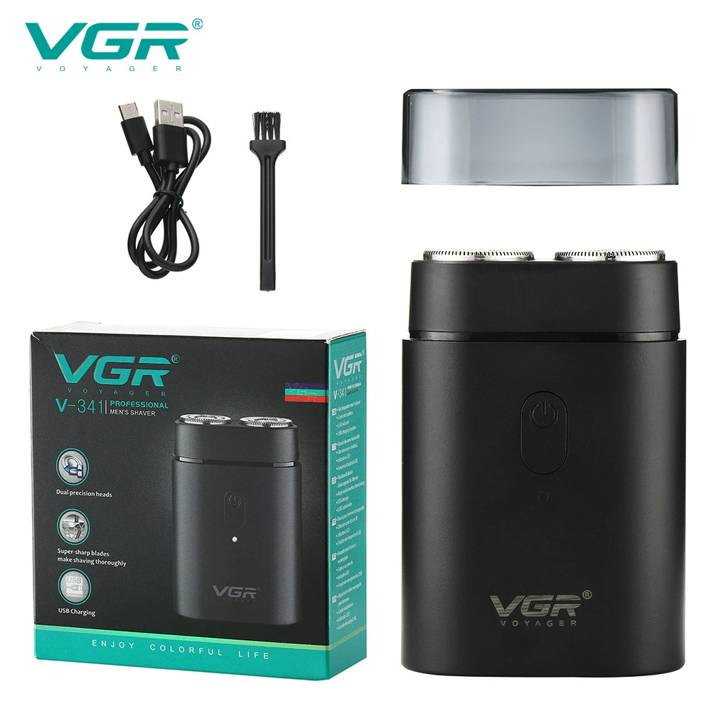 VGR341 электрическая бритва мультифункциональная роторная для бороды, мужской триммер-«беспалый артефакт», перезаряжаемая, новая модель