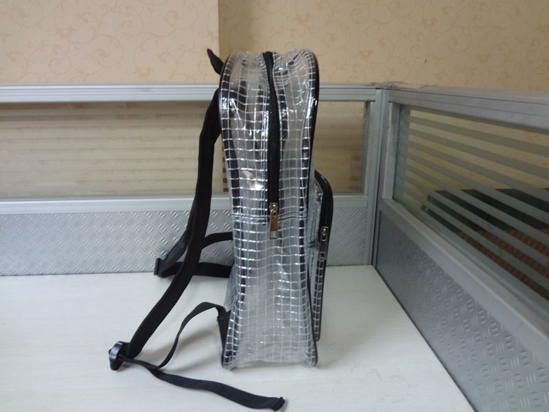 40*30*12 load-bearing 10kg dust-free anti-static grid transparent PVC backpack electrostatic prevention