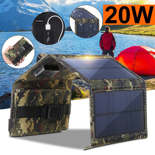Handheld battery solar-powered