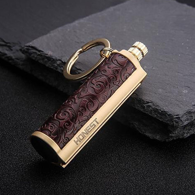 Baicheng BCK2-666 millones de fósforos encendedor de queroseno con llavero multifuncional al por mayor portátil impermeable al aire libre