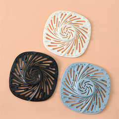 浴室地漏水槽垃圾毛髮過濾網下水道排水口硅膠攔發網頭髮防堵漏網