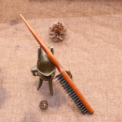 廠家三排梳盤發包發梳尖尾梳打毛梳子自然蓬鬆晚裝梳尖尾梳排梳