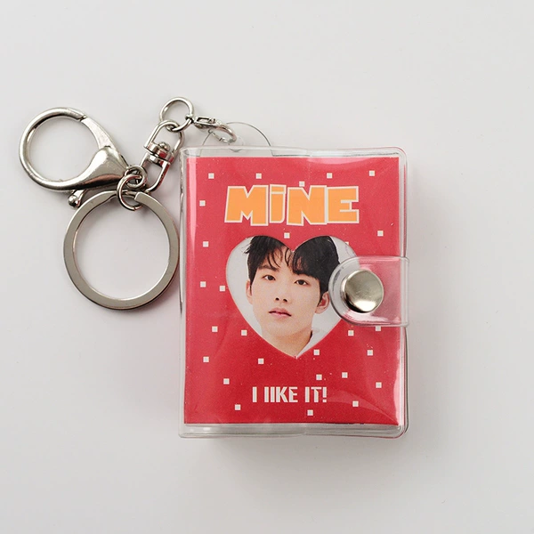 Transparent love hollow model red