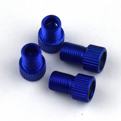 Bicycle aluminum alloy French to American adapter, French to American adapter, French copper adapter