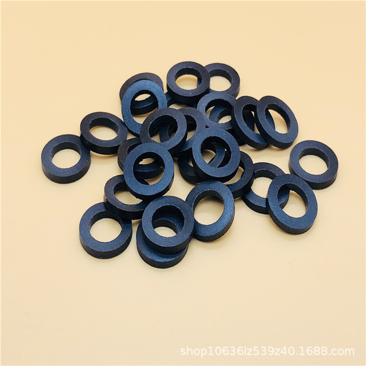 减震四氟密封圈 耐高温铁氟龙垫圈 圆形聚四氟乙烯防滑垫片 现货