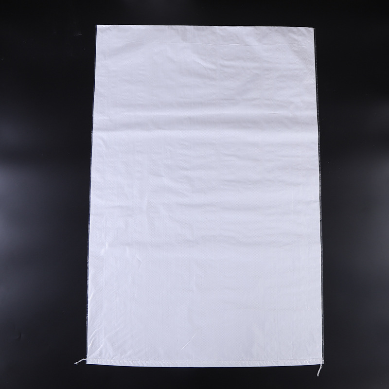 90*140cm   pp白色加厚防水塑料编织袋复膜蛇皮袋物流袋 现货出售