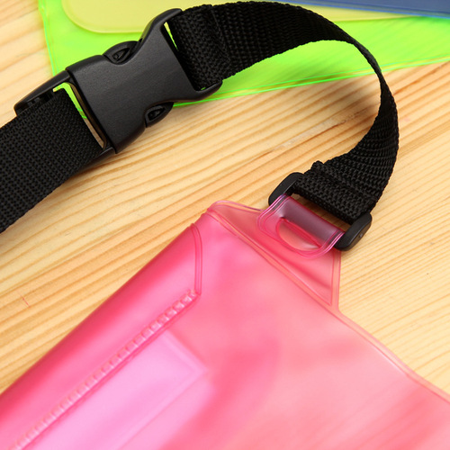 Manufacturer Direct Sales Three-Layer Sealing Protection Outdoor Waterproof Waist Bag Wholesale Rafting Swimming PVC Waterproof Waist Bag